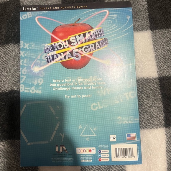 Brand New - Are Smarter Than A 5th Grader Activities Book - Picture 3 of 8